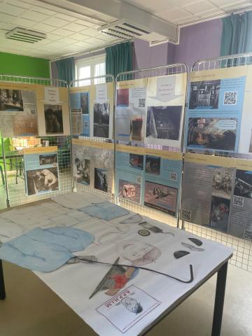 Intervention à l'école Ferry Rouvroy 2025